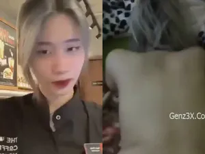 Lộ clip em nv coffee house bị ghệ nện tả tơi p2